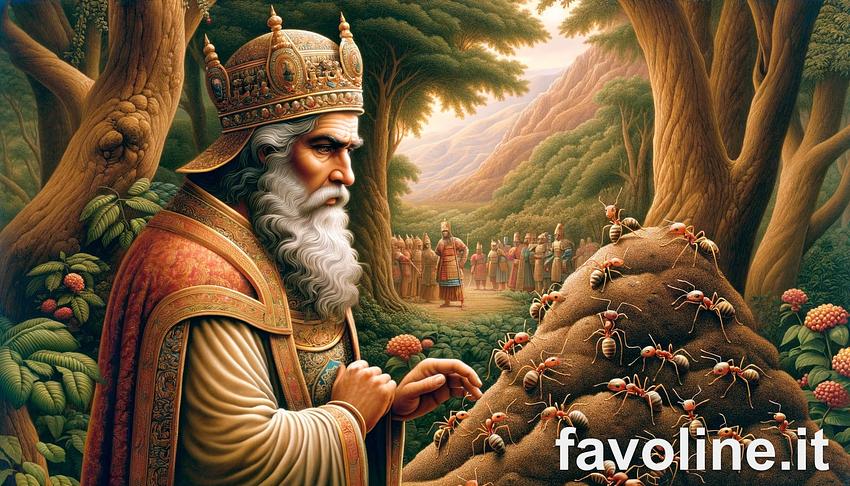 Il Re Salomone e le Formiche